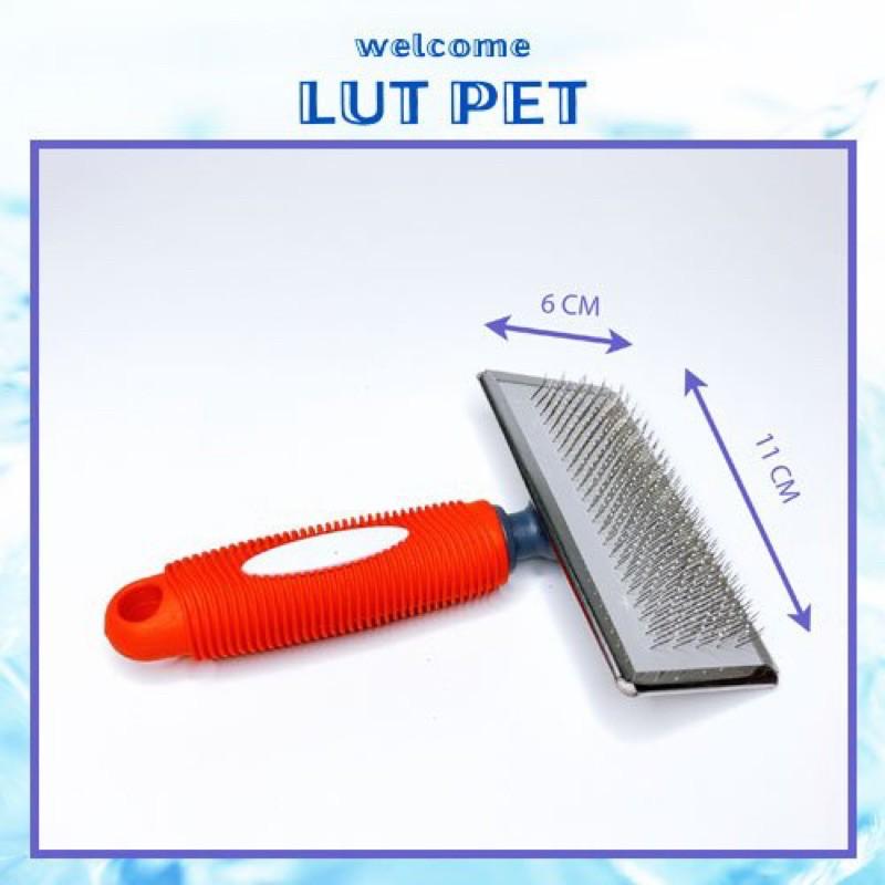 Lược chải lông cao cấp gỡ rối đánh bông lấy lông rụng chó mèo Slicker brush - grooming