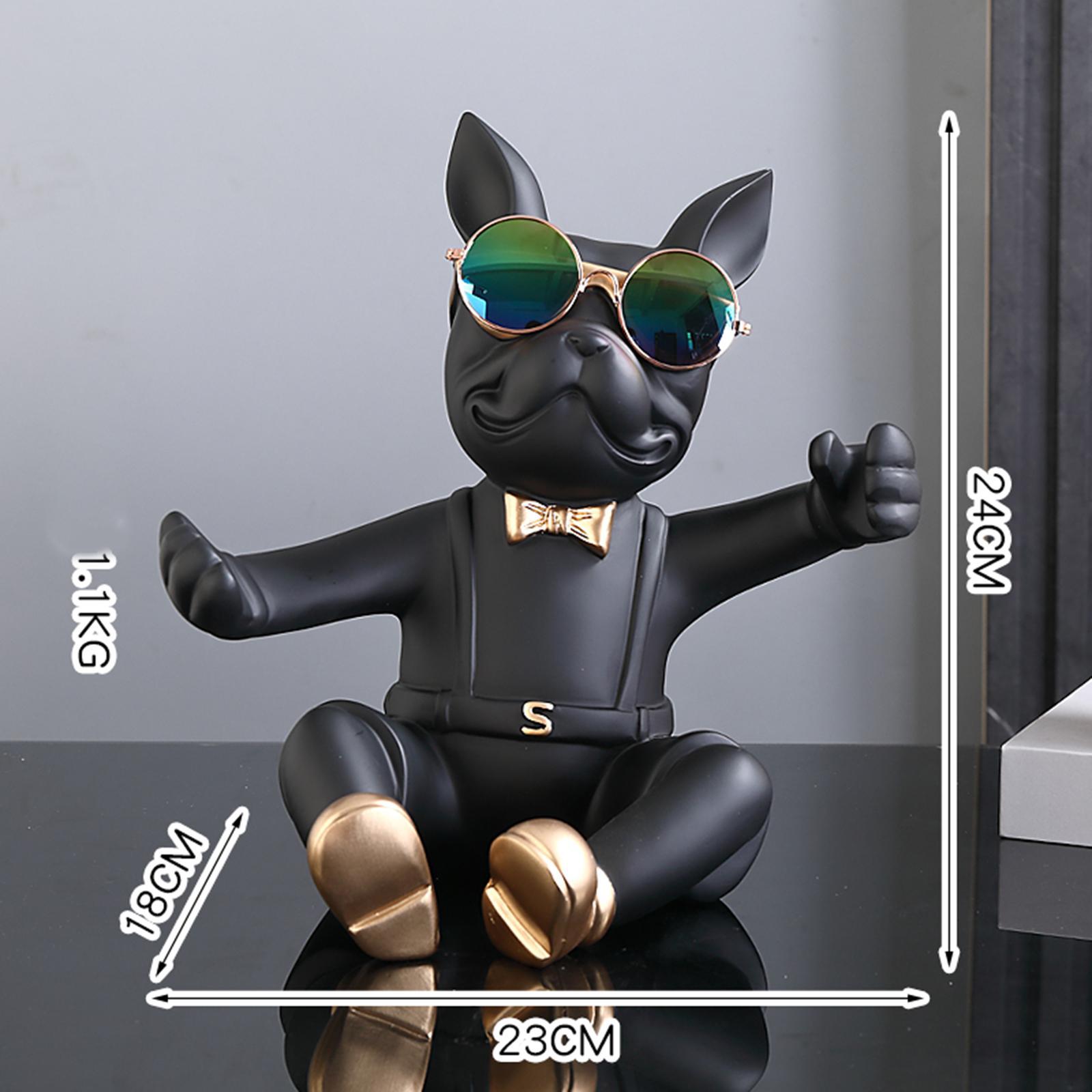 Nordic Style Drinks Bottle Display Rack with Opener Animal Statues Decorative Storage Holder for Pantry Kitchen Countertop Bar Housewarming