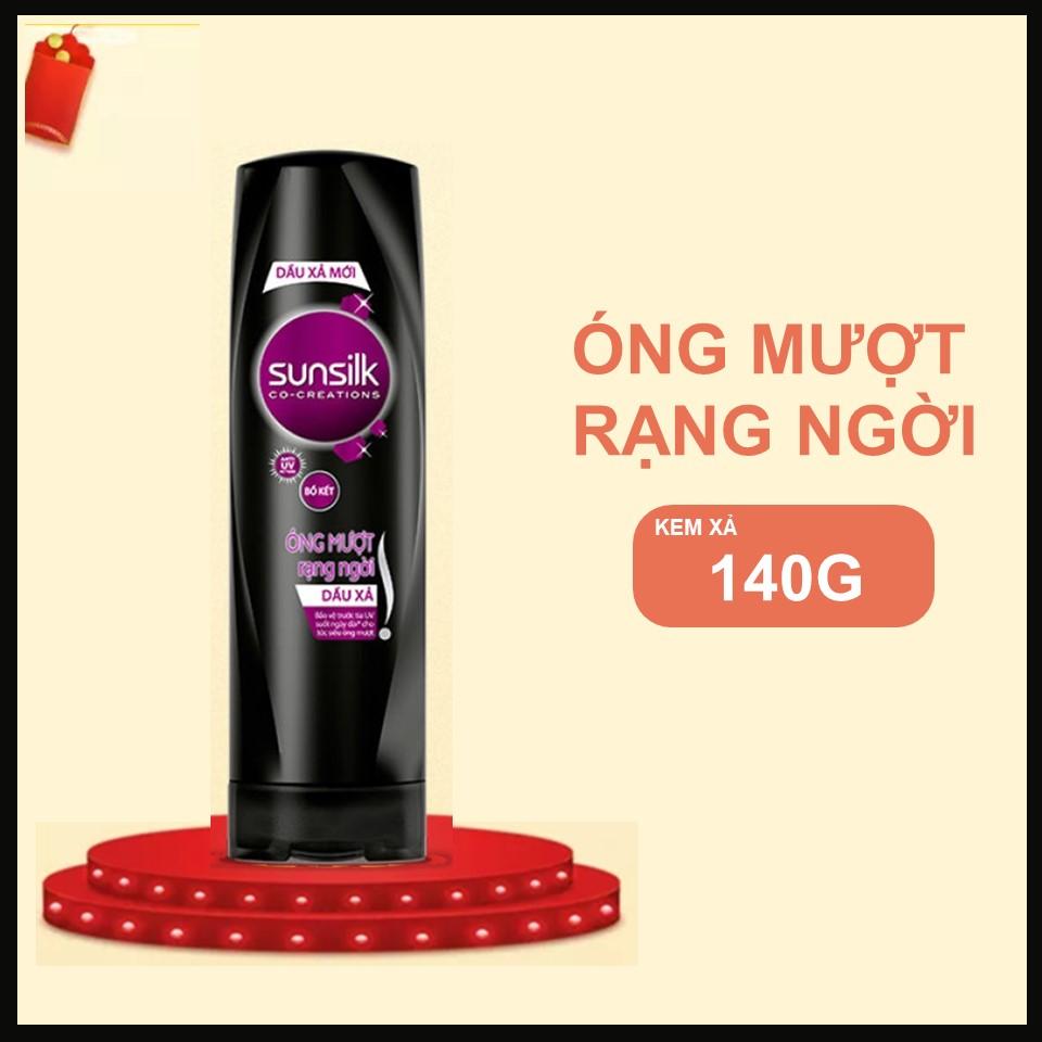 Dầu xả Sunsilk Óng mượt rạng ngời (Đen) 140g