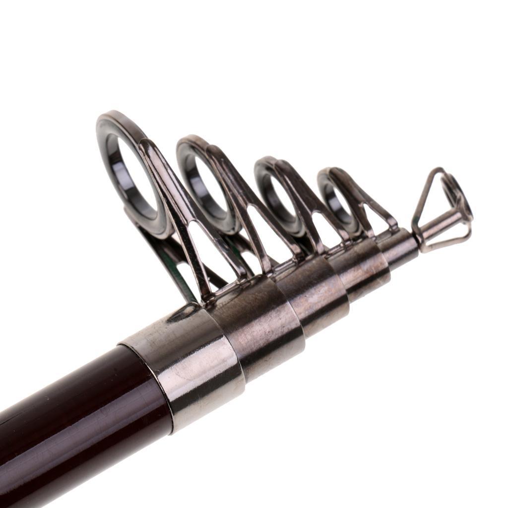 Fishing Rod and Reel Combos Telescopic Kit Fishing Rod Kit Saltwater Freshwater Complete Fishing Tackle Set