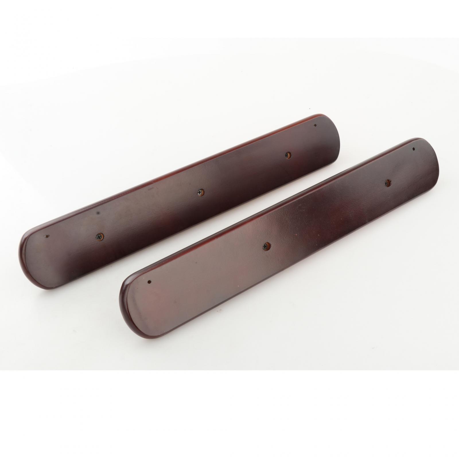 Wood Billiard Cue Rack Accessories Locating Clips Storage Bracket Wall Mounted Pool Cue Holder for Clubs Pool Bars Players Game Room Sports
