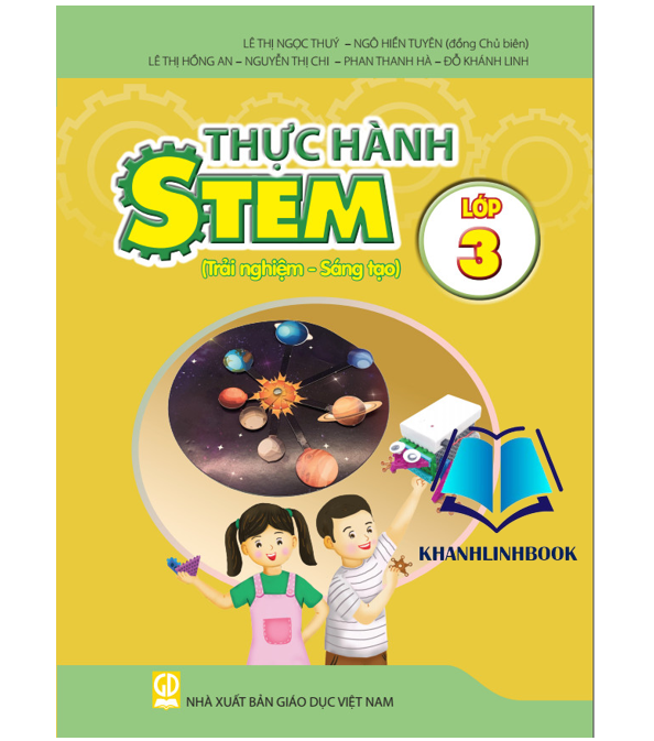 Sách - thực hành stem lớp 3 ( trải nghiệm - sáng tạo )