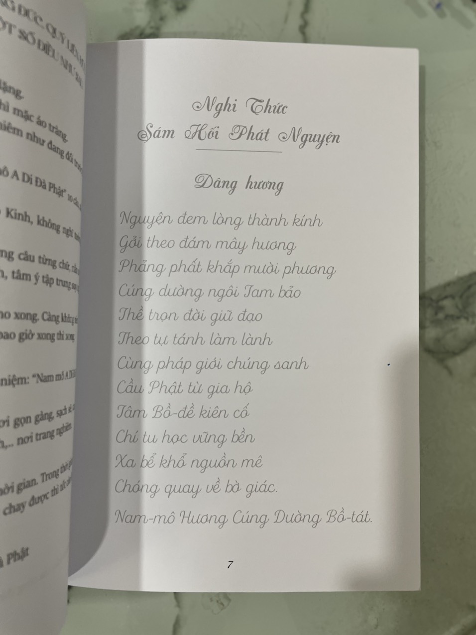Vở Chép Kinh Hồng Danh Sám Hối - HT Thích Trí Tịnh