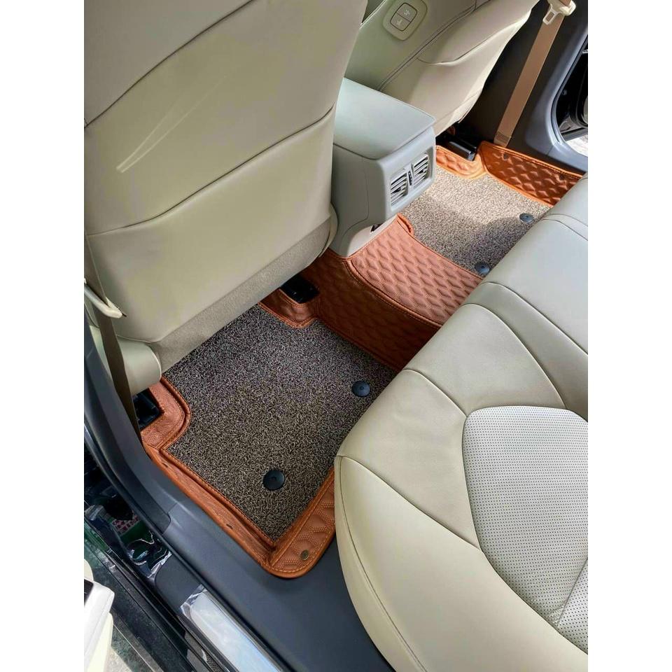 Thảm Lót Sàn Xe Toyota Camry 2019-2022, Thảm 5D mẫu da cao cấp, kết hợp rối sàn, Chuẩn Phom, Đa Dạng Mẫu Mã