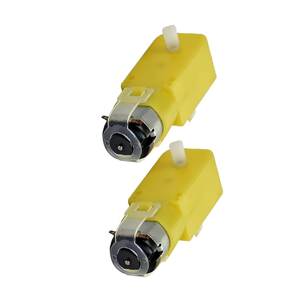 Bộ 2 TT Thiên Xe Động Cơ Giảm Tốc Giá Đỡ Xe Máy Hỗ Trợ Cho Arduino Xe Mới 7X2.2X1.8 Cm