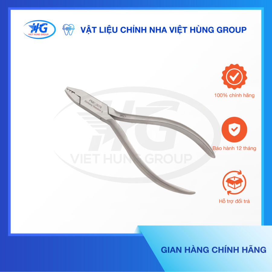 Kềm Dela Rosa Không Rãnh &amp; Có Rãnh PMC ORTHO - VIỆT HÙNG GROUP