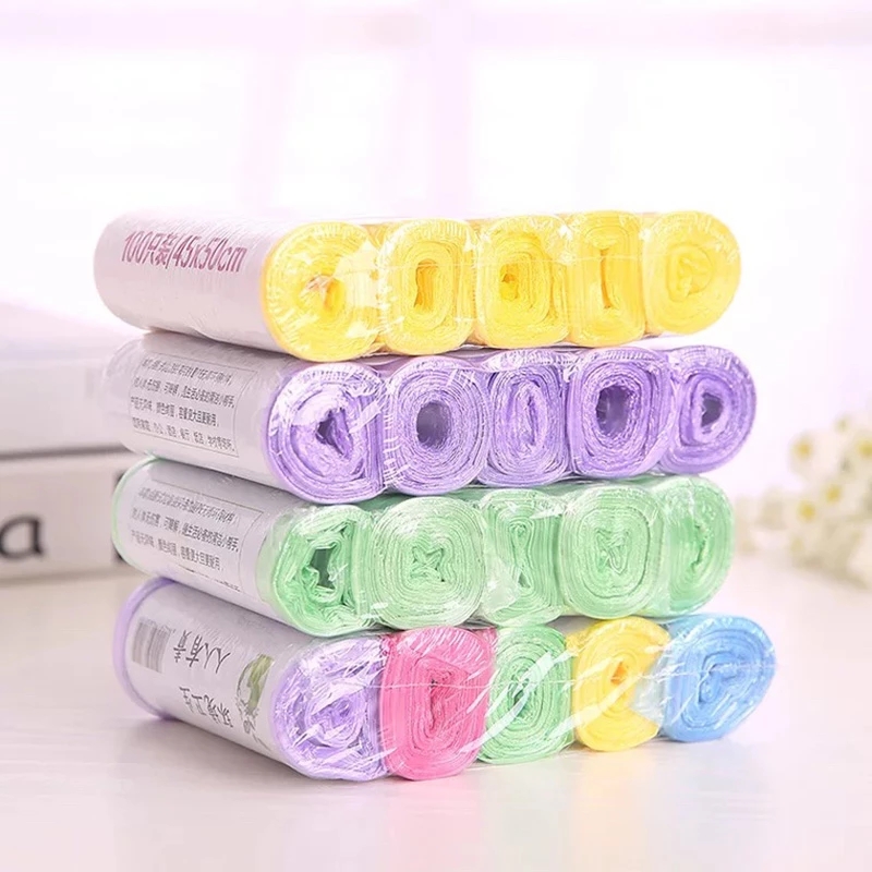 Set 5 Cuộn Túi Rác Sinh Học Tự Hủy An Toàn