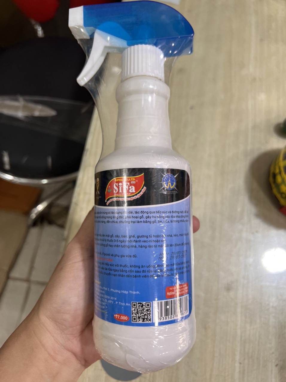 Thuốc diệt mối , diệt côn trùng 500g - thể tích thực 473ml dạng xịt phòng ngừa mối, mọt tận gốc cao cấp