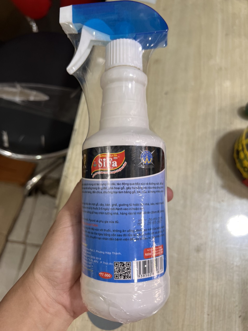 Thuốc diệt mối , diệt côn trùng 500g - thể tích thực 473ml dạng xịt phòng ngừa mối, mọt tận gốc cao cấp  