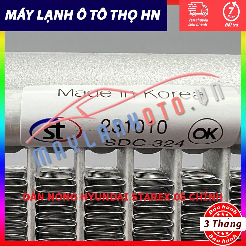 Dàn nóng Hyundai Starex 2005 Hàng xịn Hàn Quốc