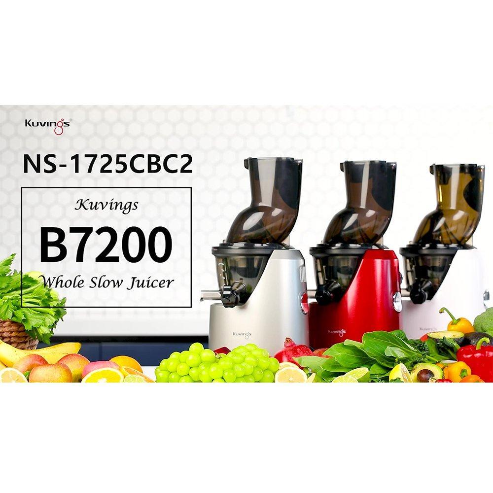 Máy ép chậm Kuvings NS-1725CBC2 TẶNG Máy xay sinh tố Koshstar KSEHB-1000 + Bàn nướng Tiger Queen SQ-G600A - Hàng chính hãng
