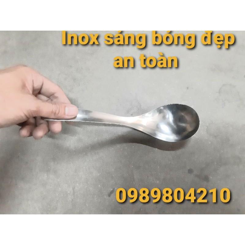 Môi canh inox ,môi múc canh inox ,vá súp không rỉ sáng bóng dày dặn hàng inox bền đẹp