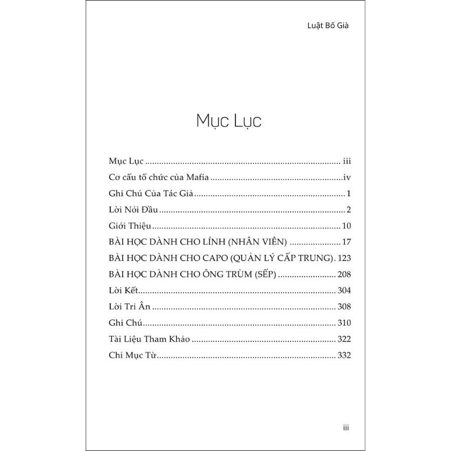 Luật Bố già - Bài học kinh doanh từ những ông trùm Mafia