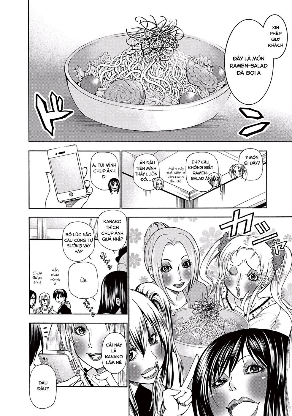 cô gái thích lặn - grand blue chapter 10 22