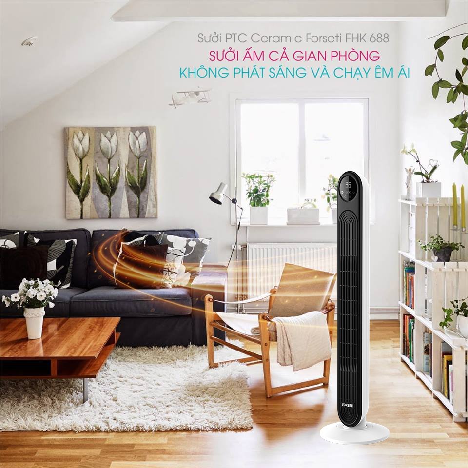 Máy Sưởi Gốm PTC CERAMIC FORSETI FHK-688