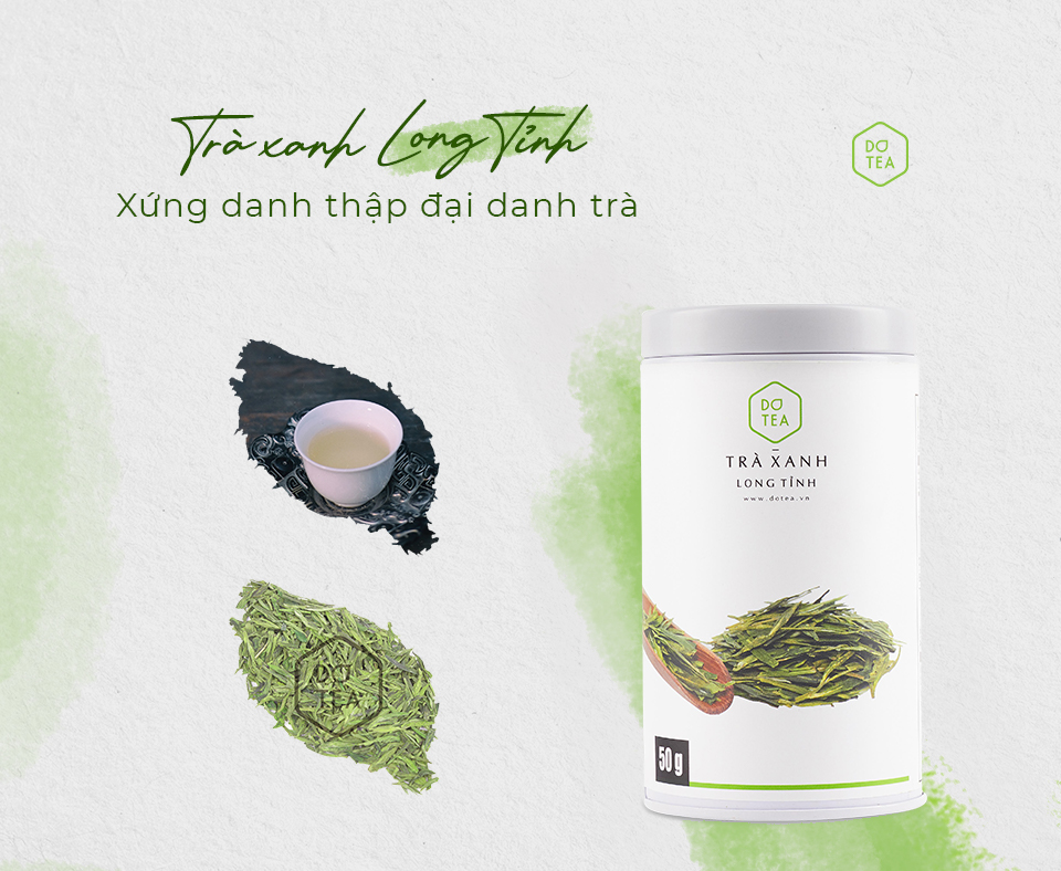 Trà Long Tỉnh Cao Cấp Dotea (50g)