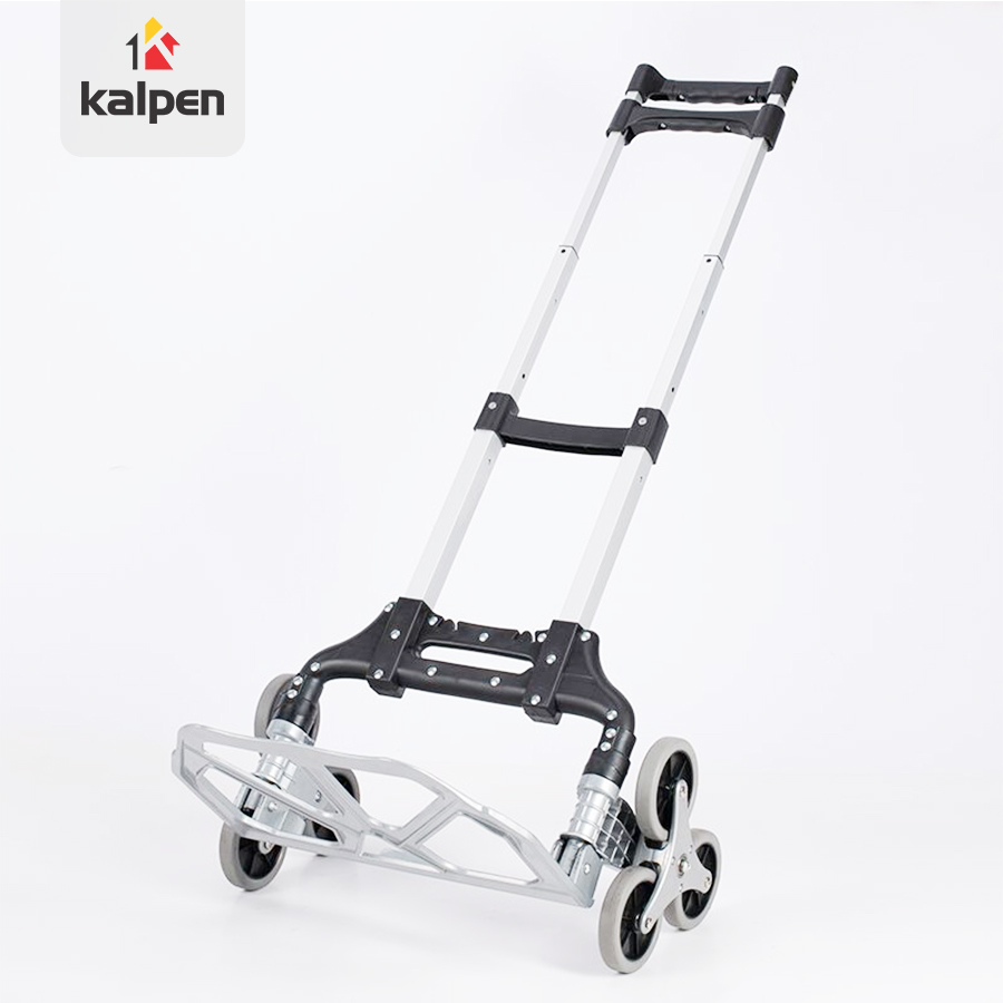 Xe (Kéo) Đẩy Hàng - 6 Bánh Leo Cầu Thang Thông Minh - Trọng Tải Lên Đến 150kg (Kalpen XKK01) Hàng Chính Hãng