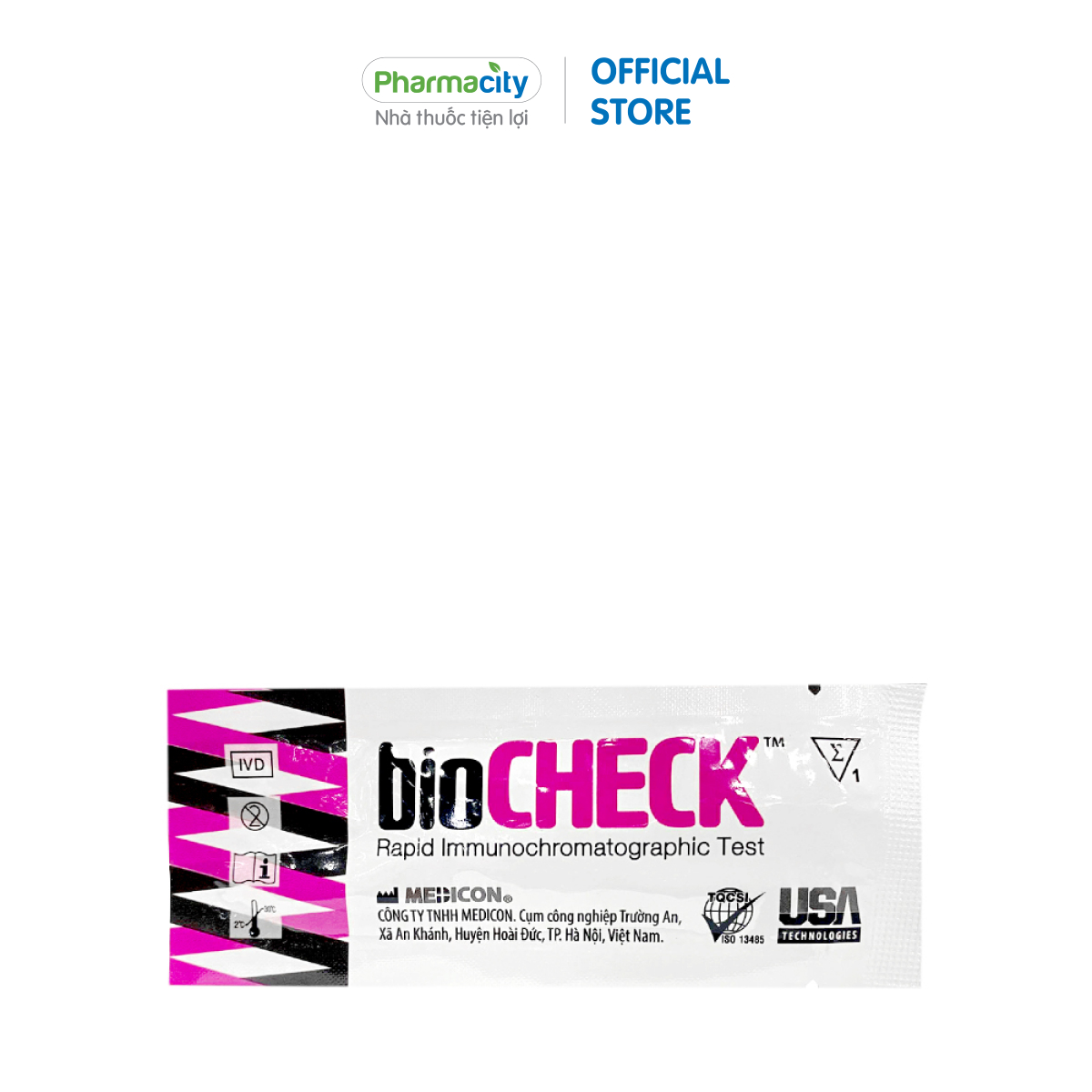 Que thử rụng trứng BioCheck Test (Hộp 7 test)