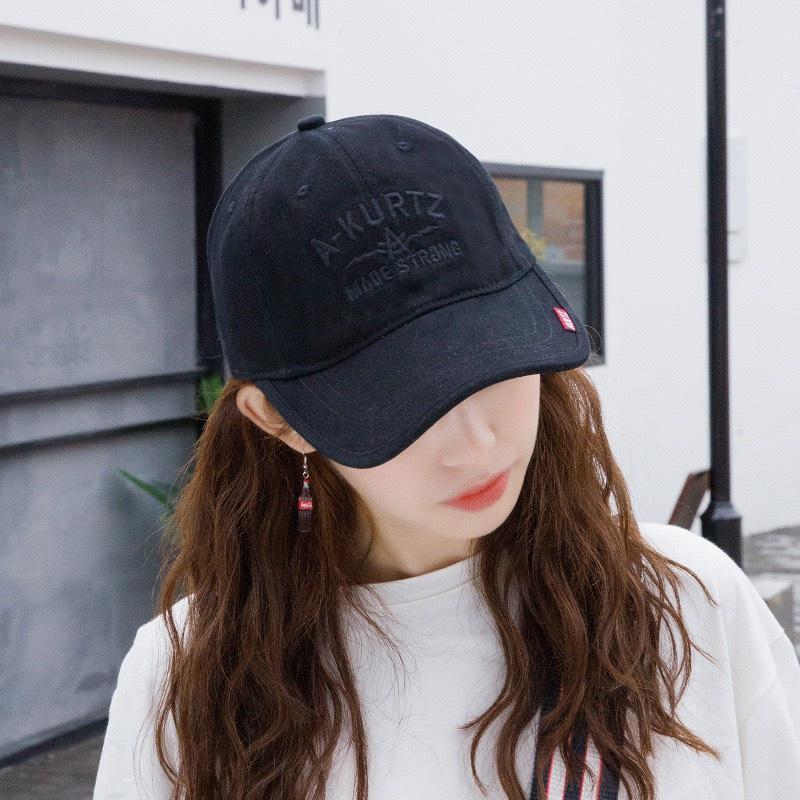 Mũ lưỡi trai thêu chữ KURTZ, nón kết nam nữ form unisex phong cách ulzzang chất liệu Cotton cao cấp thoáng mát NA