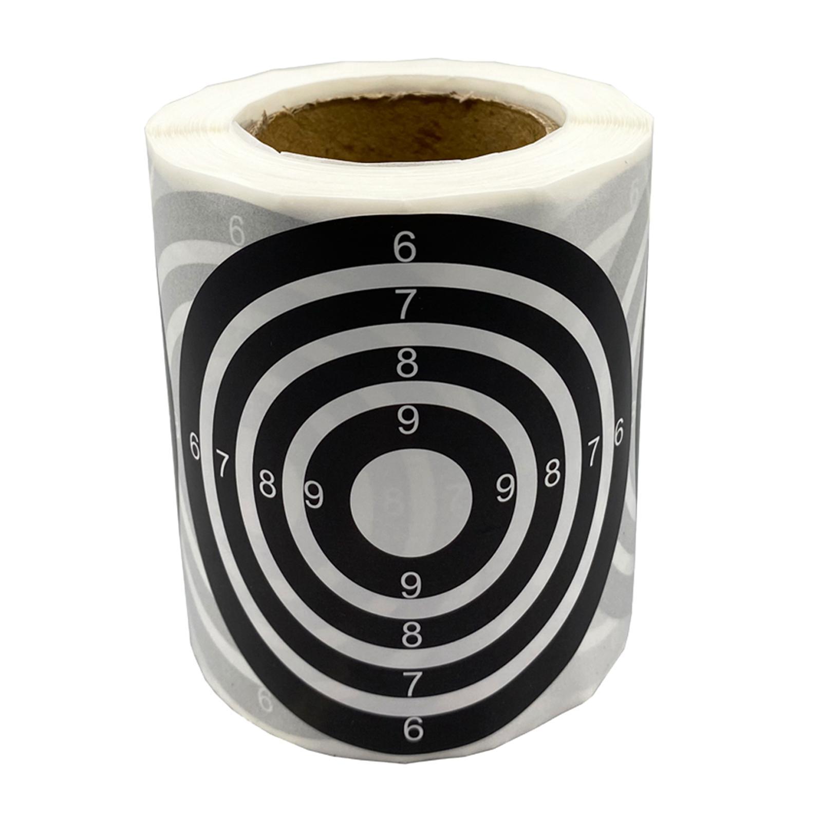 Upgraded Practice Target Stickers Paper Target Roll Paper Target Durable Target for Exercise Hunting Training Accessories