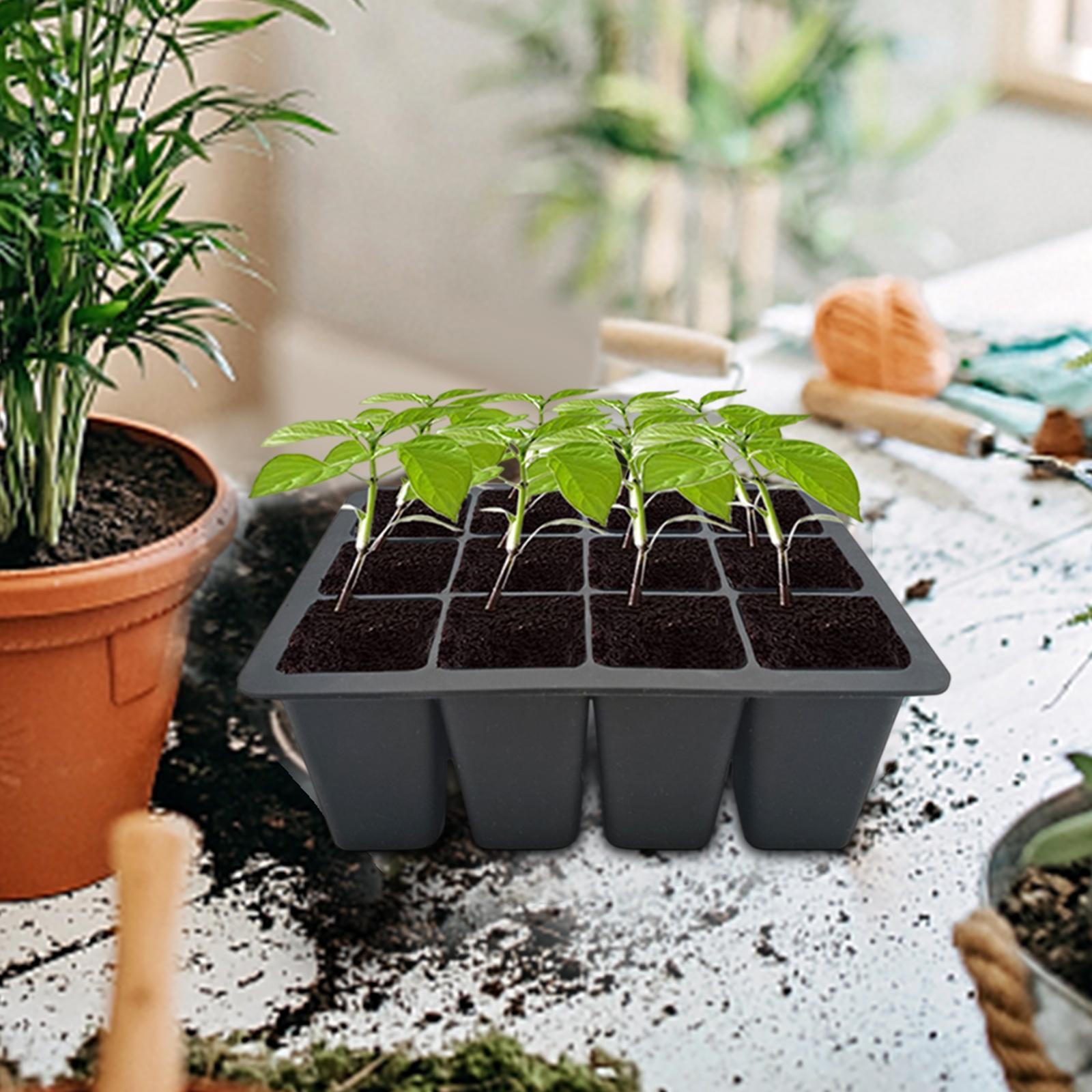 12 Cell Seedling Starting Tray Silicone for Garden Workers