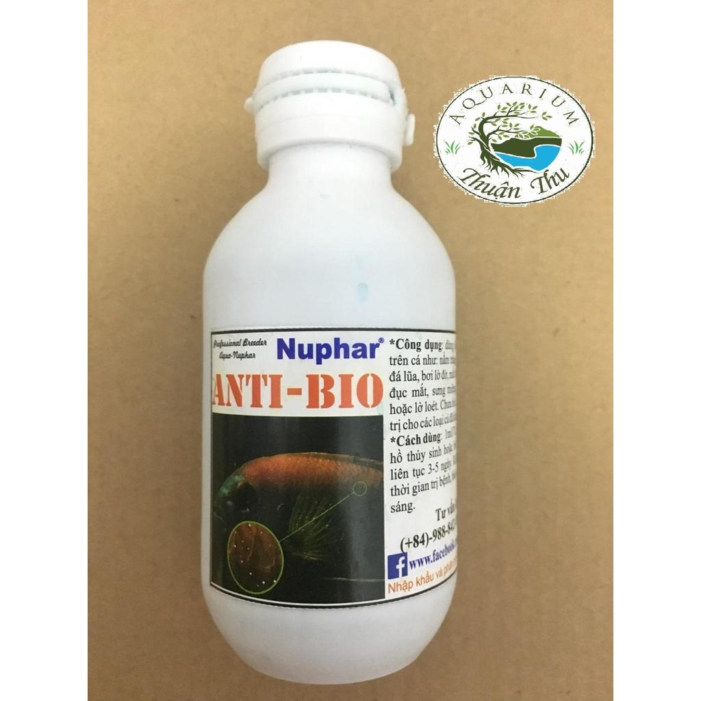 Anti-bio Nuphar Chuyên Xử Lý Túm Và Lắc cho Cá bảy màu (Guppy) cá cảnh