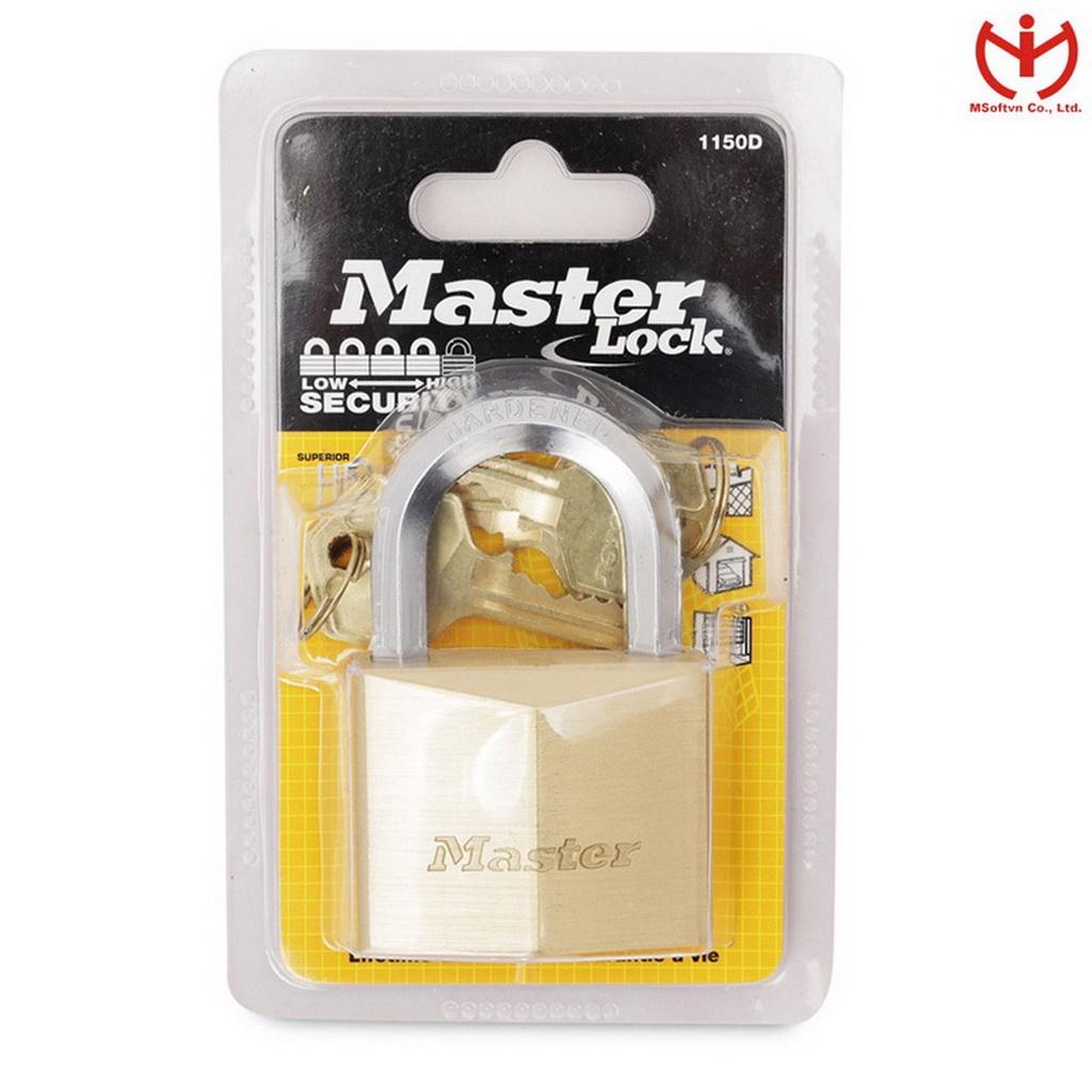 Ổ khóa Master Lock 1150 EFGDRF thân đồng 50mm càng bát giác chống cắt - MSOFT