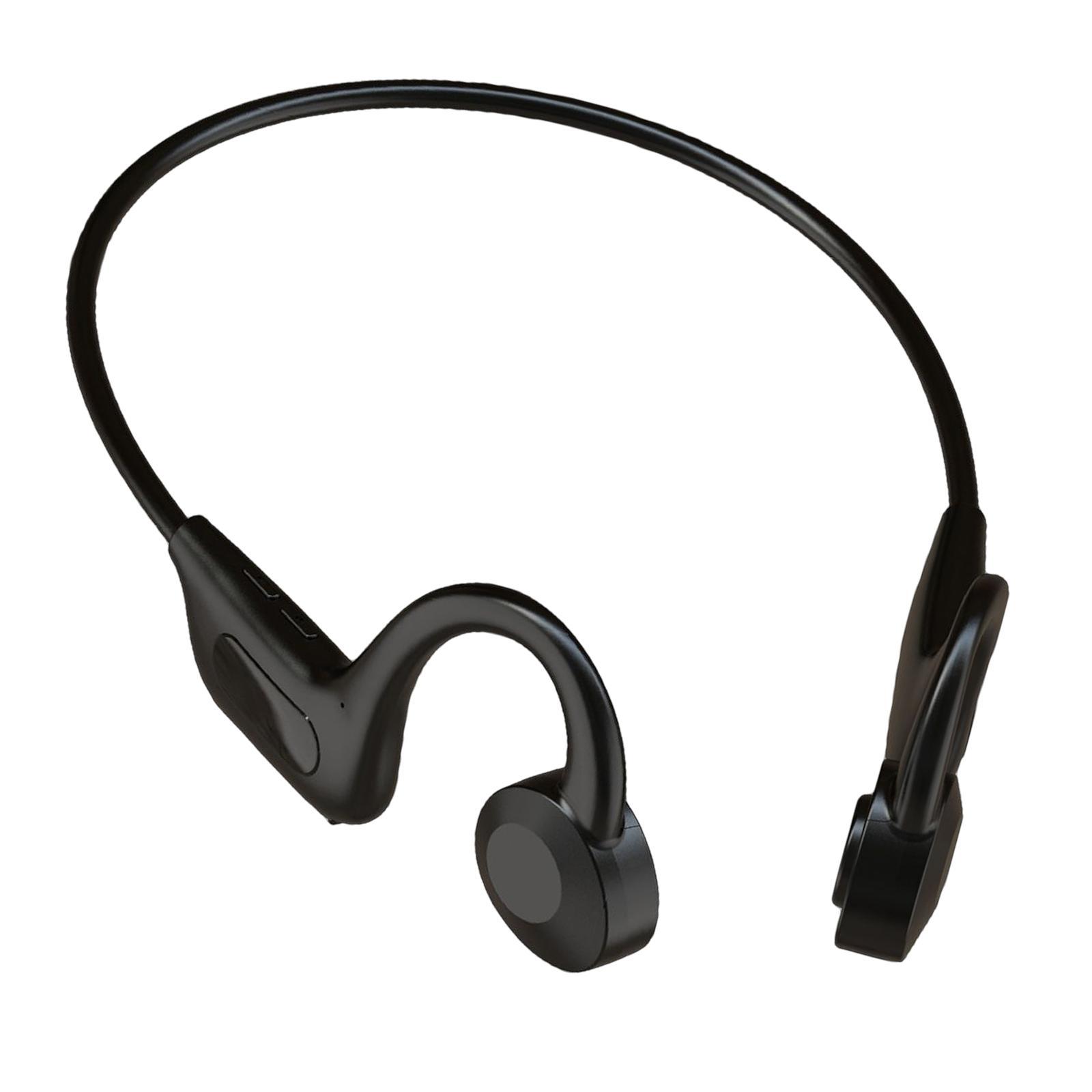 Cycling Running Conduction Wireless Headset Black