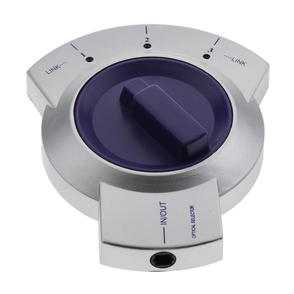 Digital Optical Audio Switcher Splitter 1x3 Toslink Select Support Dolby AC3