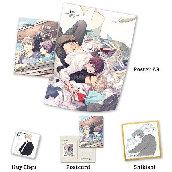 Gối Ôm Của Nhà Văn Hayama - Bản Đặc Biệt - Tặng Kèm Postcard + Huy Hiệu + Shikishi + Poster A3