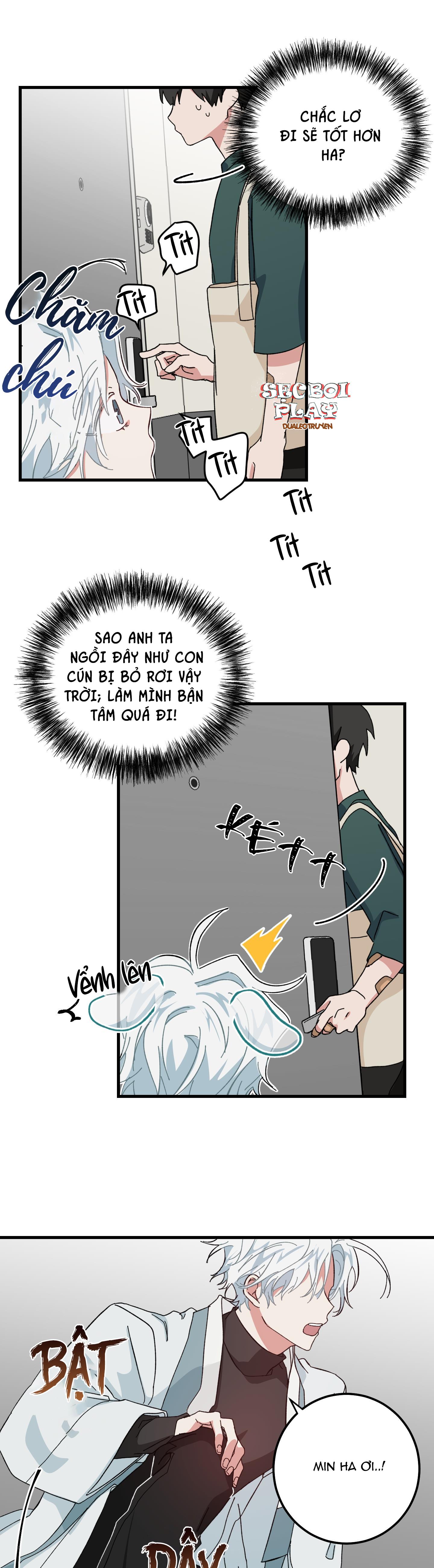 yêu tôi đi, thần hộ mệnh chapter 3 2