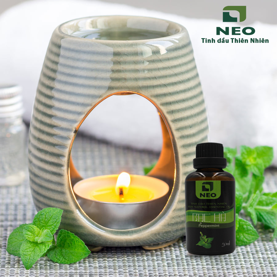Tinh Dầu Thiên Nhiên Bạc Hà NEO – Tinh dầu nguyên chất 100%, thanh mát thơm nhà đuổi muỗi, côn trùng, tập trung tinh thần 10ml