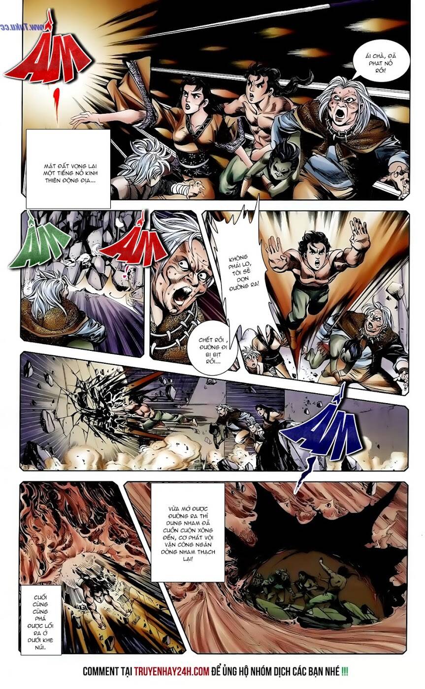 thiên tử truyền kỳ 1 - cơ phát khai chu bản chapter 105 12