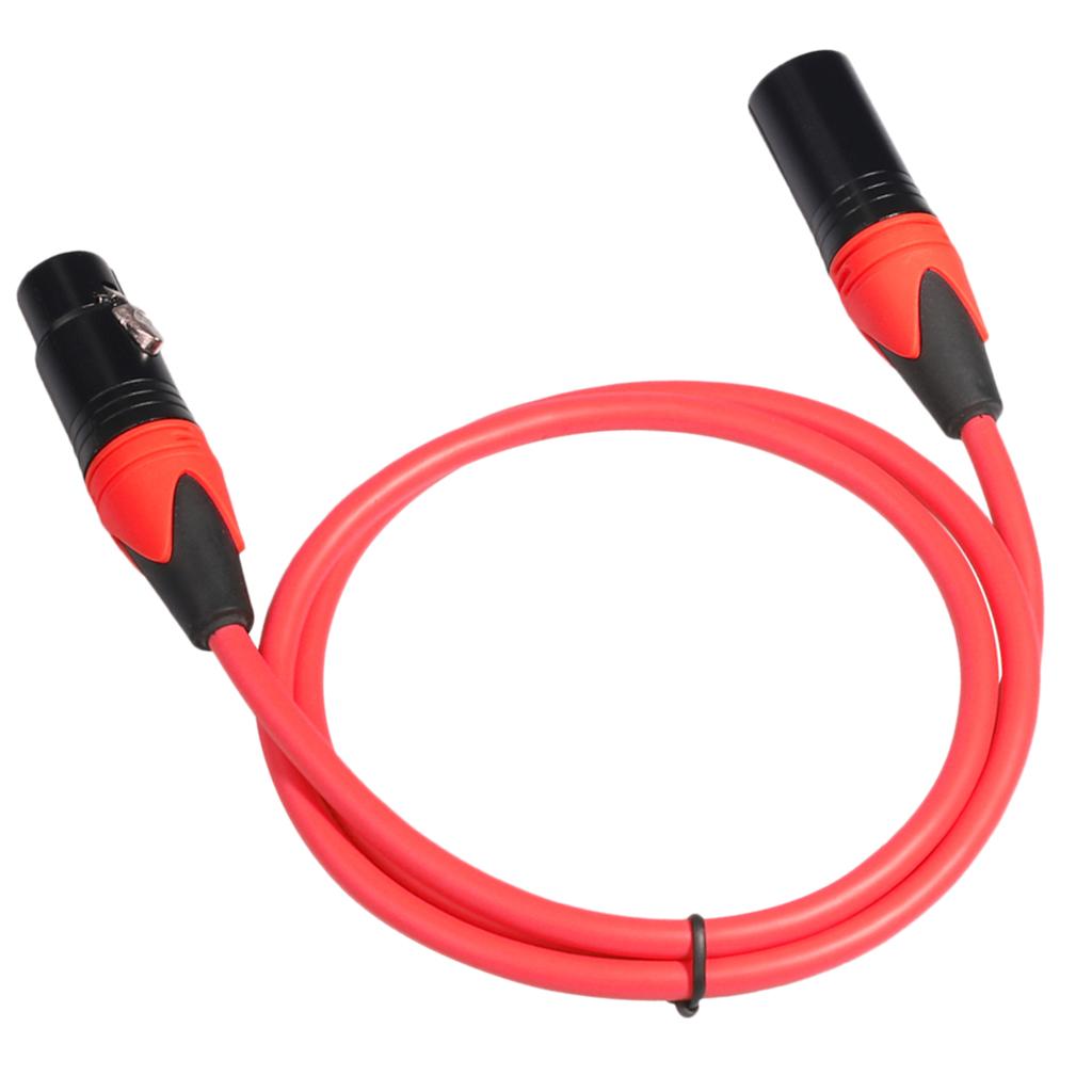 XLR Male to Female Microphone Cable 3.3ft-16.4ft, 5 Colors 4 Sizes for Choose