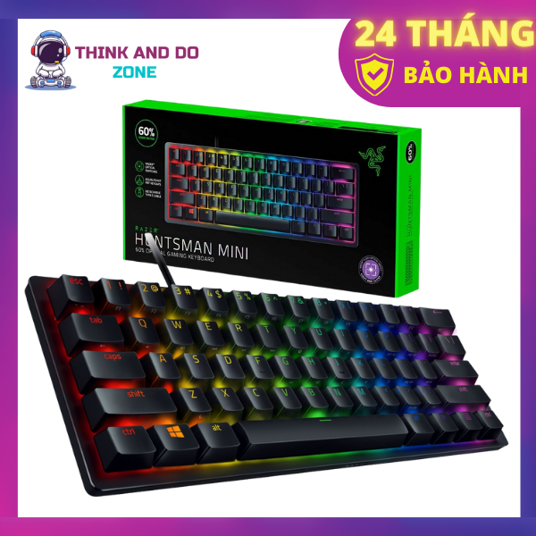 Bàn phím Razer Huntsman Mini Linear Red_RZ03-03390200-R3M1- Hàng chính hãng