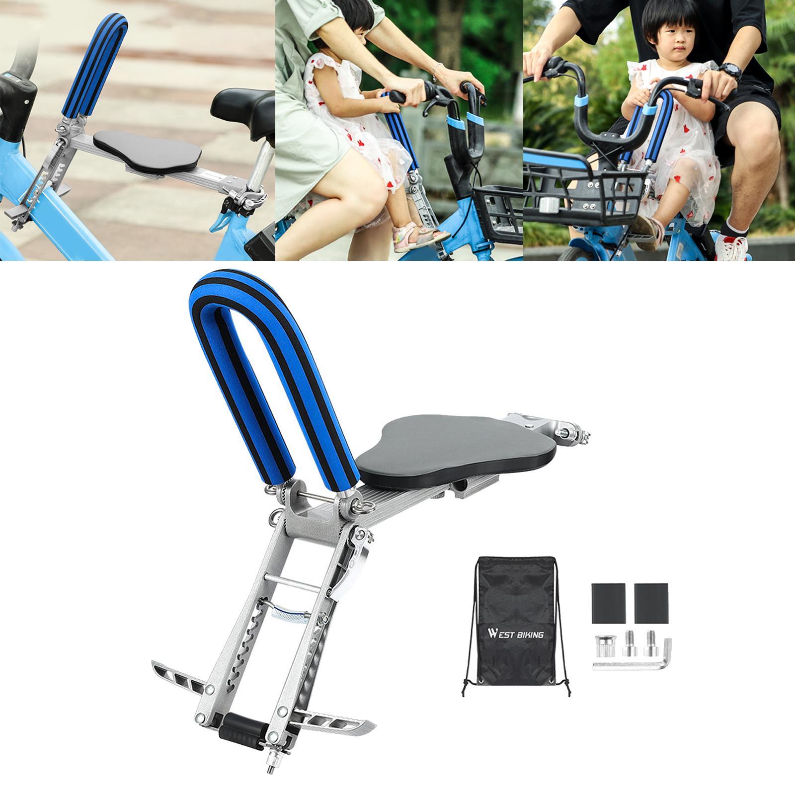 Front Seat Child Carrier Saddle W/ Pedal