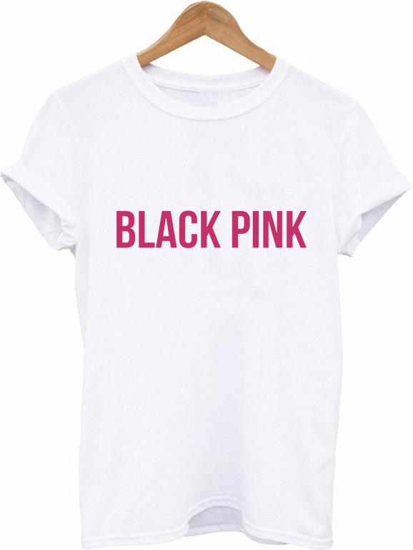 Áo thun in Logo BlackPink - áo phông BlackPink ngắn tay