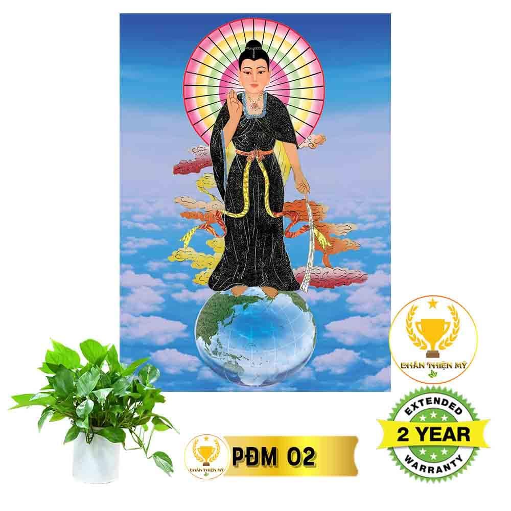 Tranh Địa Mẫu có khung
