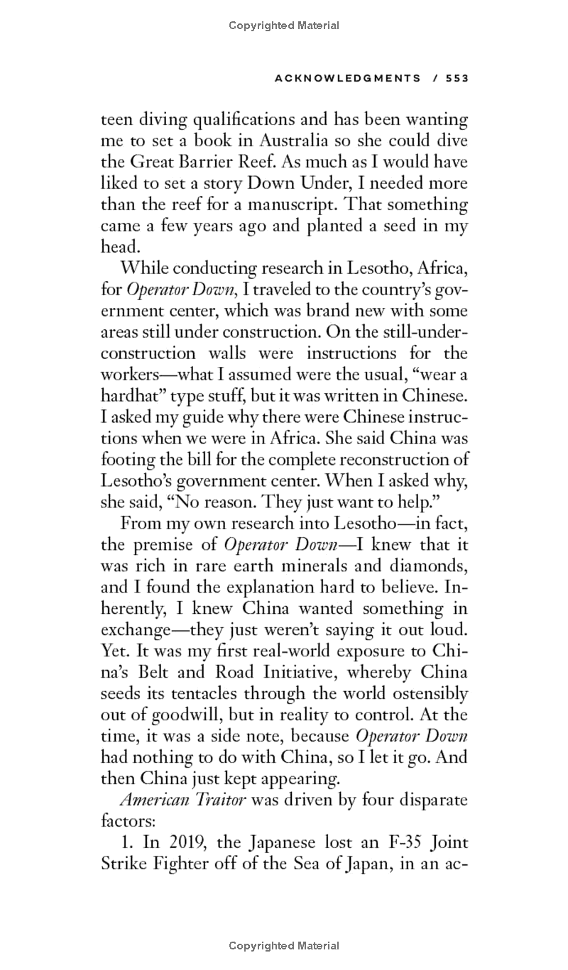 Sách ngoại văn: American Traitor (Pike Logan, Book 15)