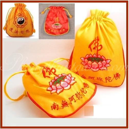 Túi nhỏ May mắn bảo bối Phật Giáo dày 2 lớp