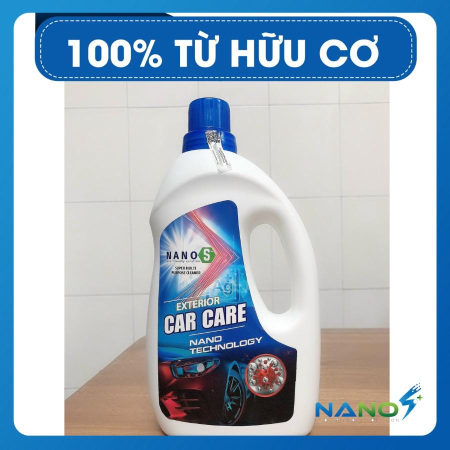 Chăm sóc Ngoại thất ôtô Nano S* Car Care - xe sáng bóng như mới, hương thơm nước hoa 500ml