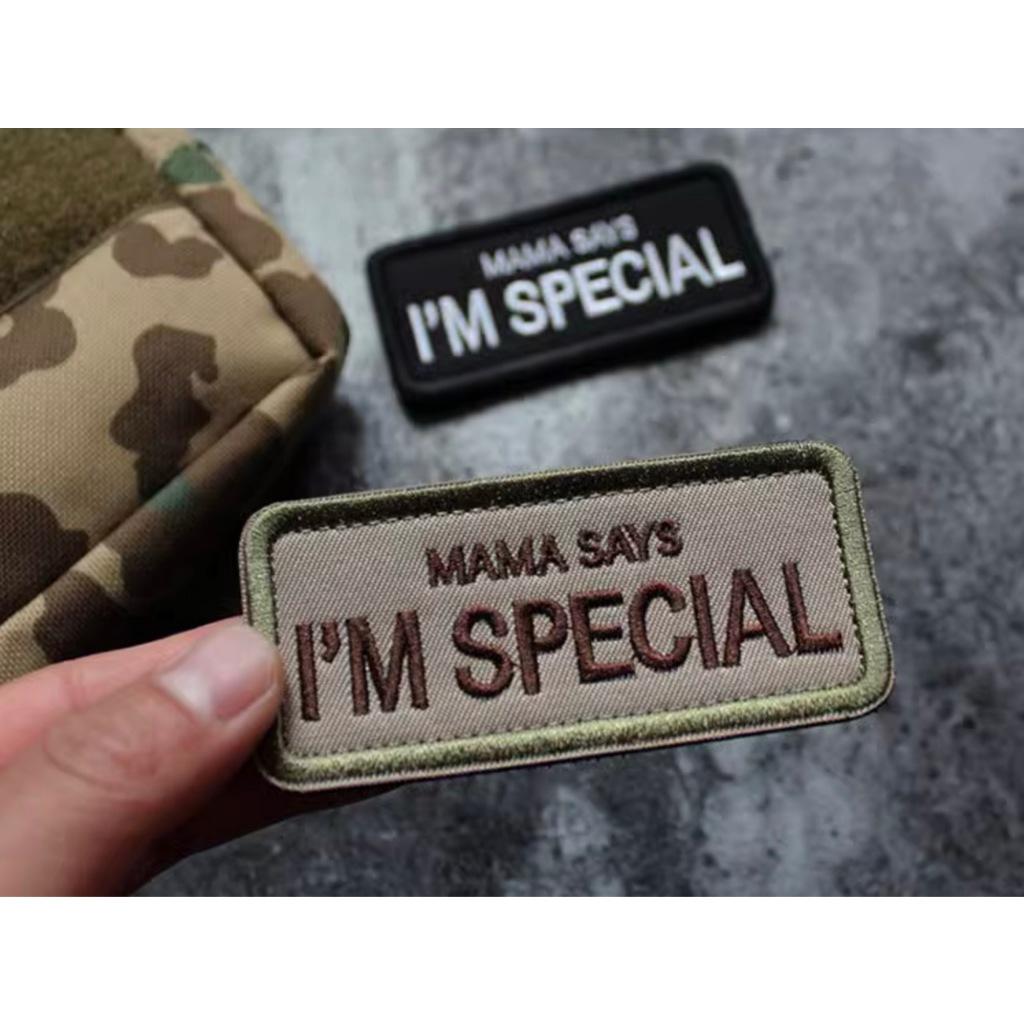 Patch_velcro I'M SPECIAL dán quần áo_ba lô