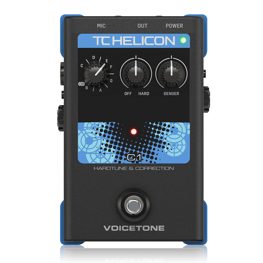 TC-Helicon VoiceTone C1 Hardtune and Pitch Correction Pedal-Hàng Chính Hãng