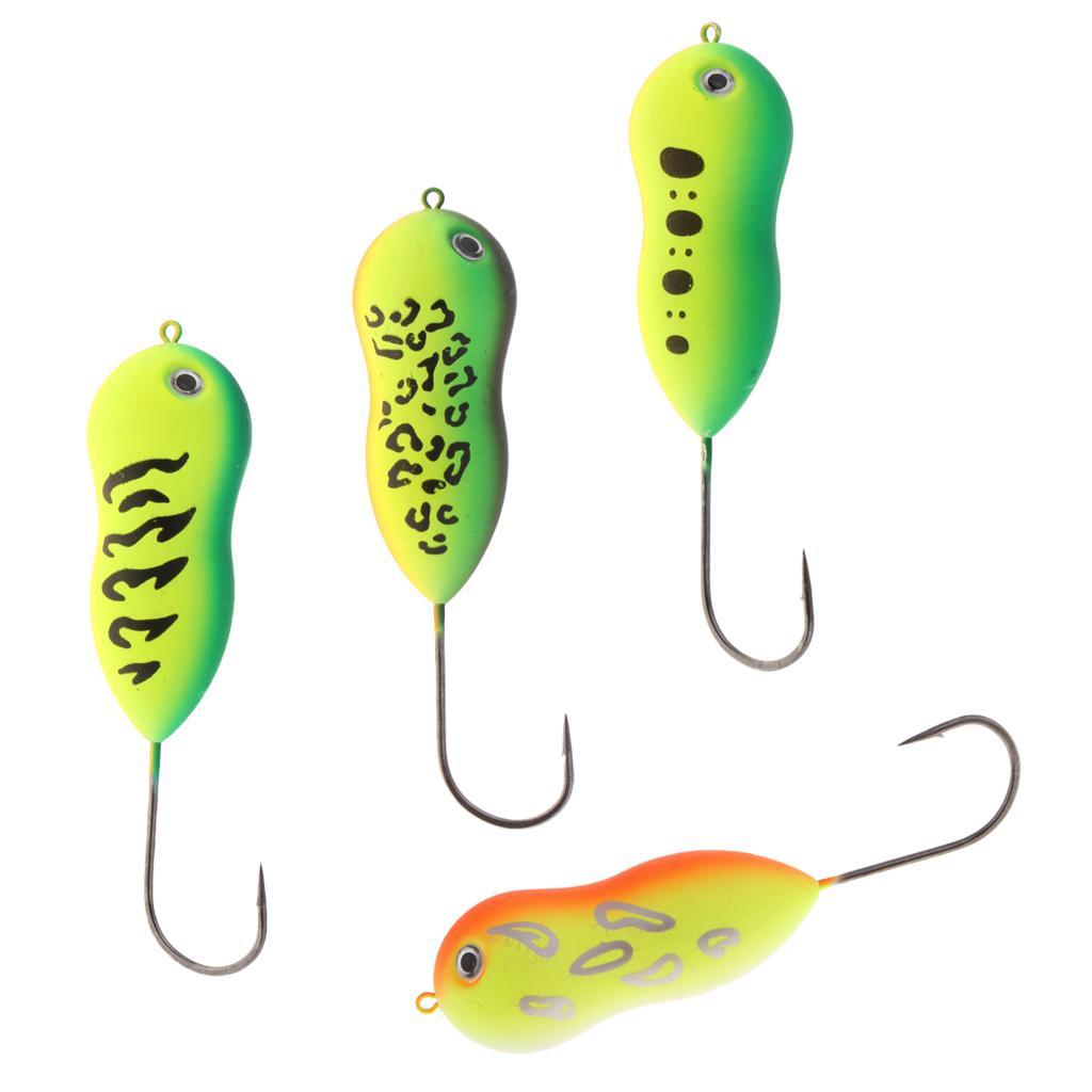 Floating Fishing Lure Hard Bait Crankbaits Swimbaits Gourd Shaped with Single Hook