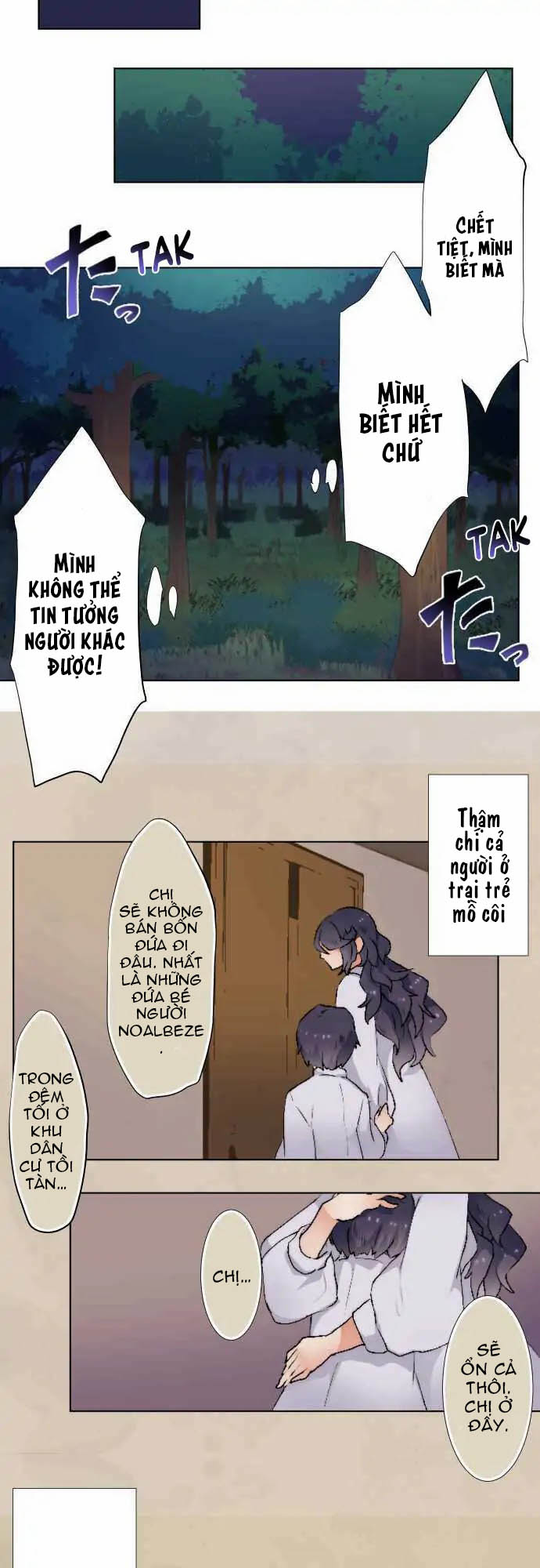 cô gái bị truy đuổi và chàng ma cà rồng chapter 9.1 12