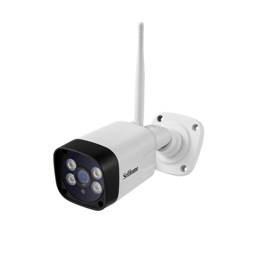 Camera IP Ngoài trời chống nước 3Mpx Srihome SH035 - Wifi khỏe - Hàng chính hãng
