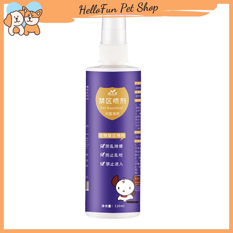 Xịt ngăn chặn thói quen xấu của chó mèo 120ml