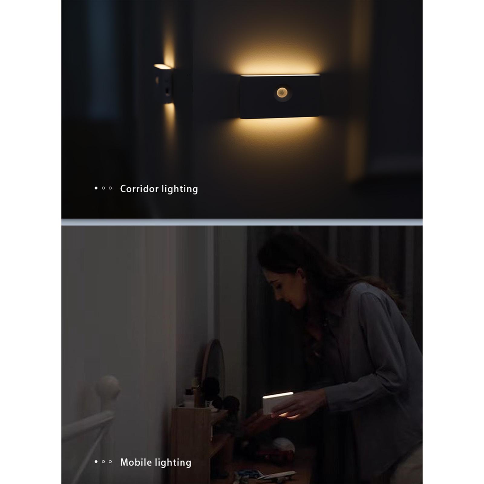 Intelligent Sensor Night Light LED Body Infrared Type-c Rechargeable Wireless Magnetic Light
