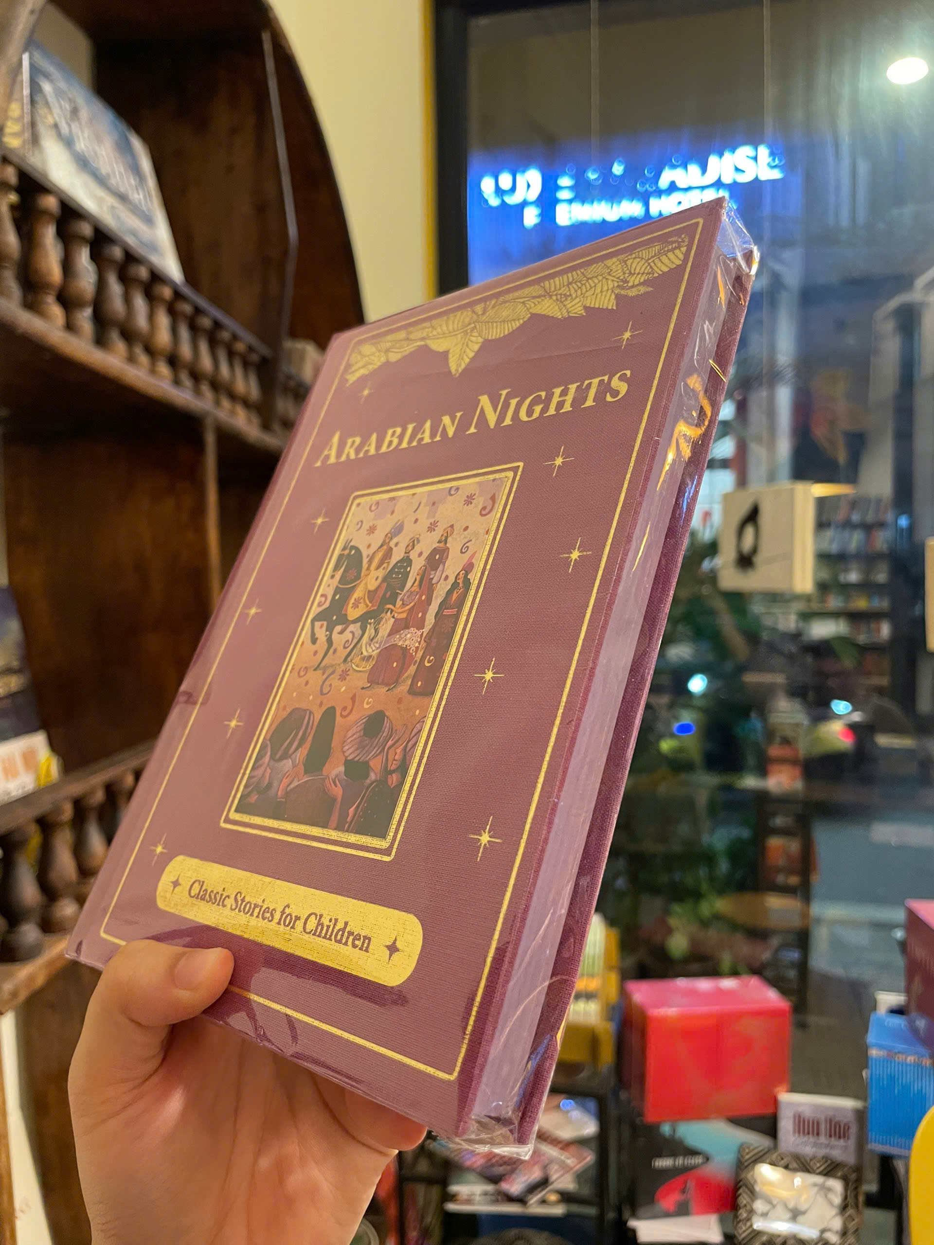 Sách - Arabian Nights (Bath Treasury of Children's Classics) by Richard Francis Burton | Bìa cứng