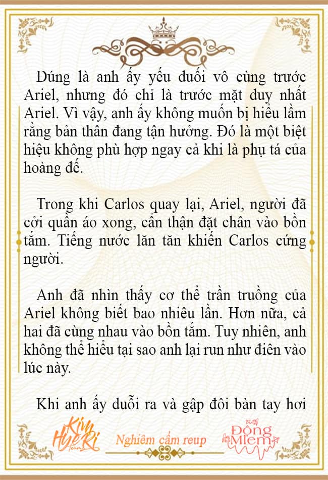 [novel 18+] ariel, thánh nữ dâm đãng chapter 59 10